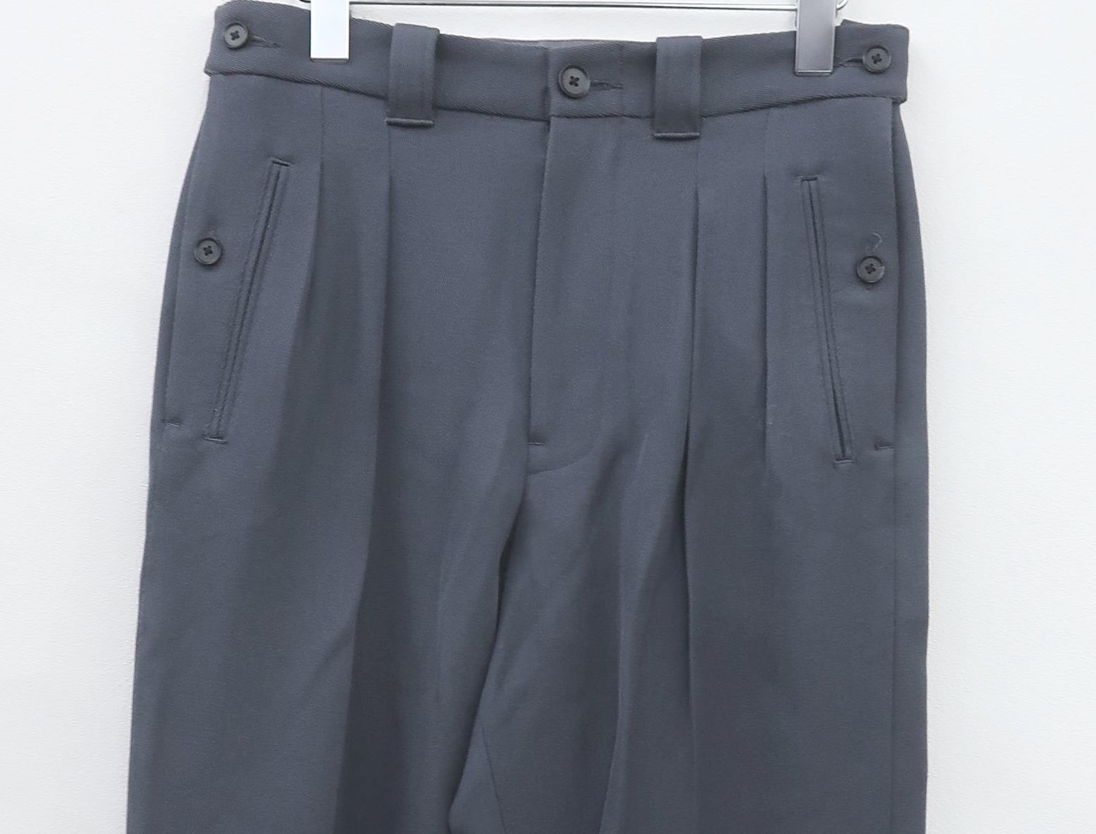 YOKE ヨーク YK21AW0252P 2TUCK WIDE GURKHA TROUSERS トラウザー