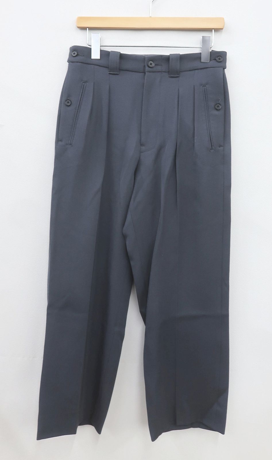 YOKE ヨーク YK21AW0252P 2TUCK WIDE GURKHA TROUSERS トラウザー