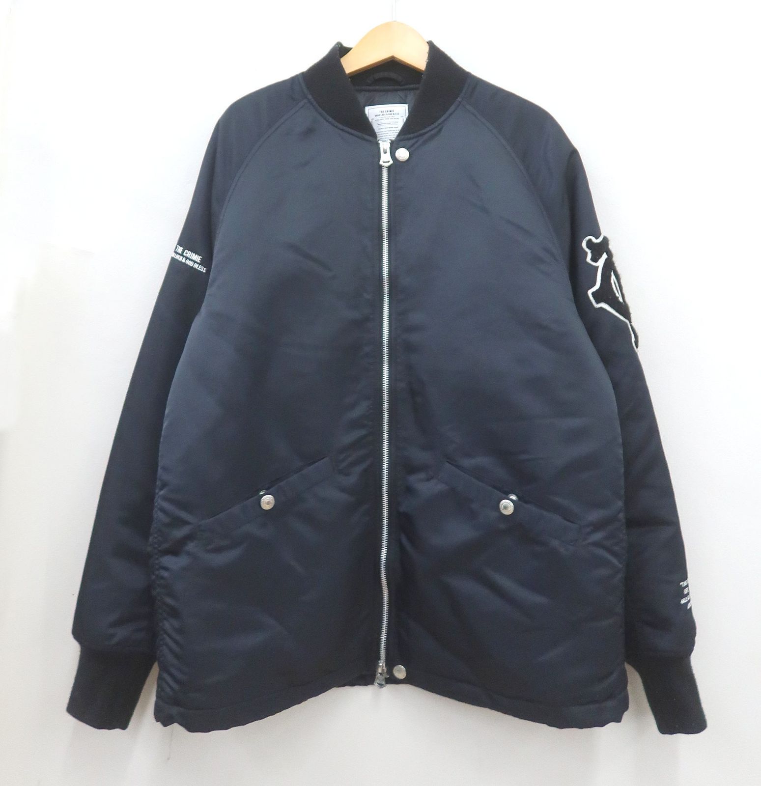 CRIMIE クライミー TEAMSTUDIUM THINSULATE ZIP JACKET ジャケット L