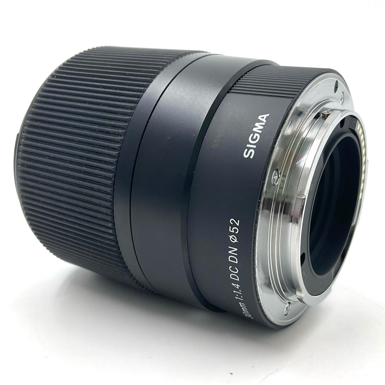 SIGMA 30mm F1.4 DC DN [ソニー用] 動作確認済【全額返金保証】【最速