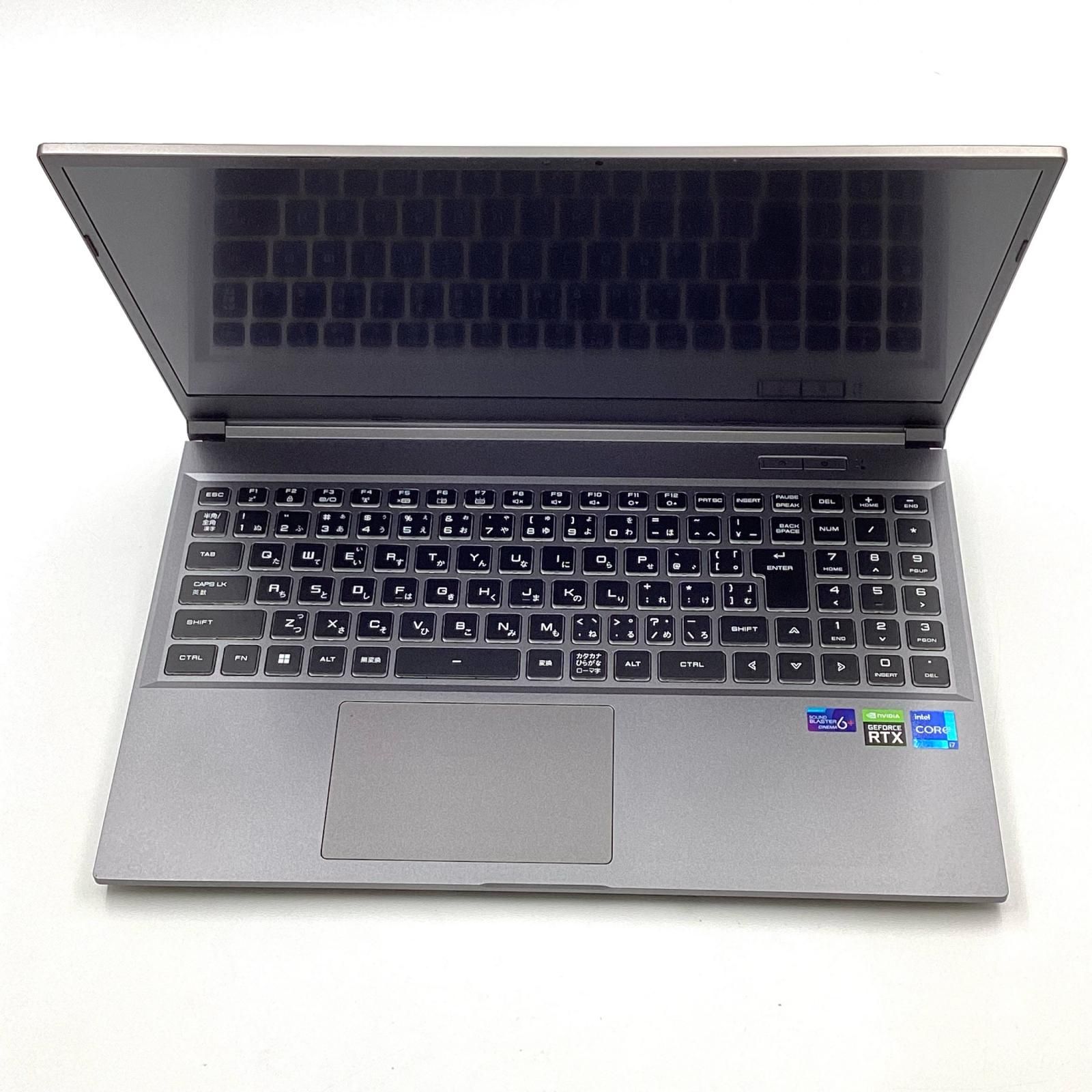 ドスパラ raytrek R5-AA5 i7-12700H 16GB M.2 SSD 1TB RTX 3050 Laptop