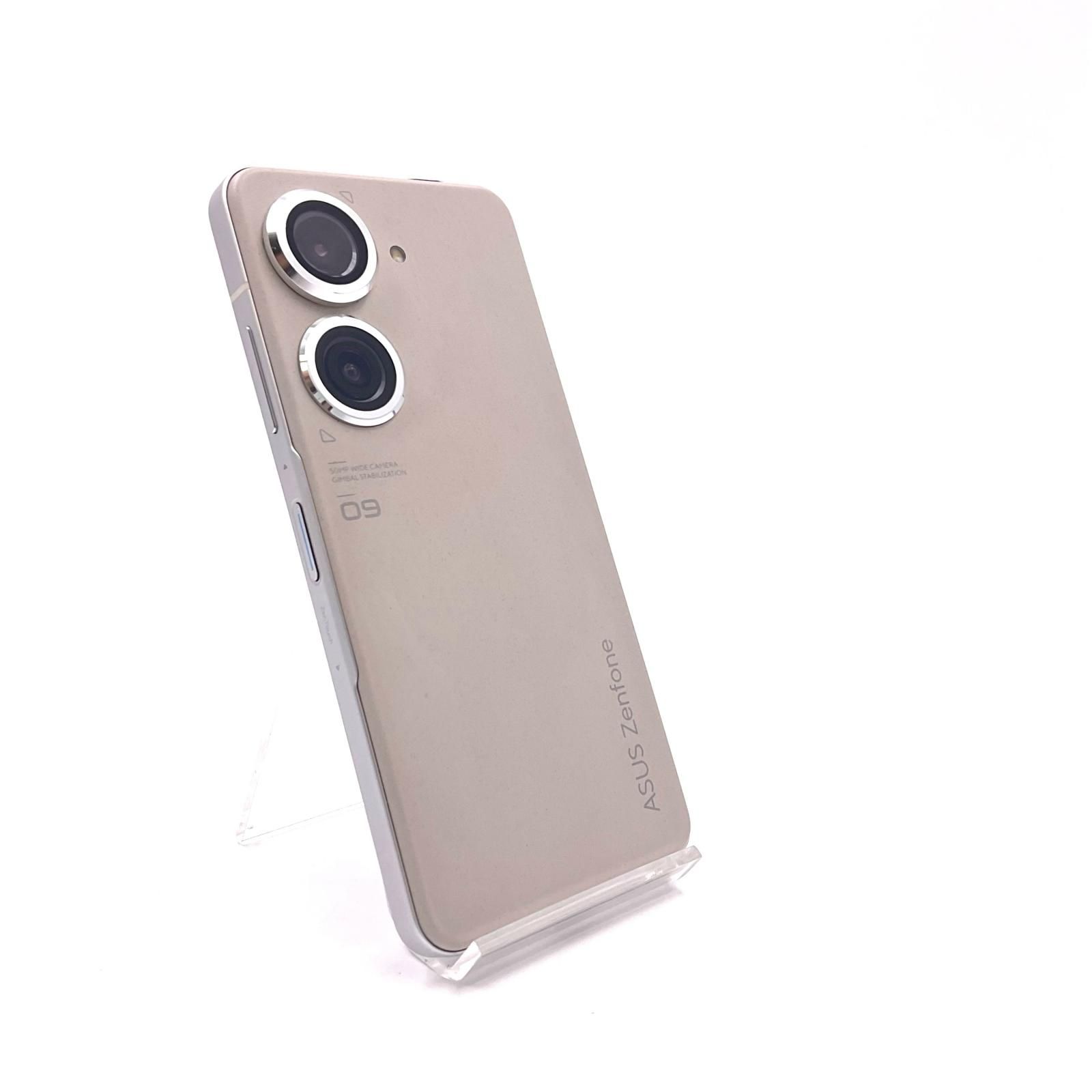 ASUS Zenfone 9 128 GB Moonlight White SIMフリー ASUSU AL 2202 白ロム