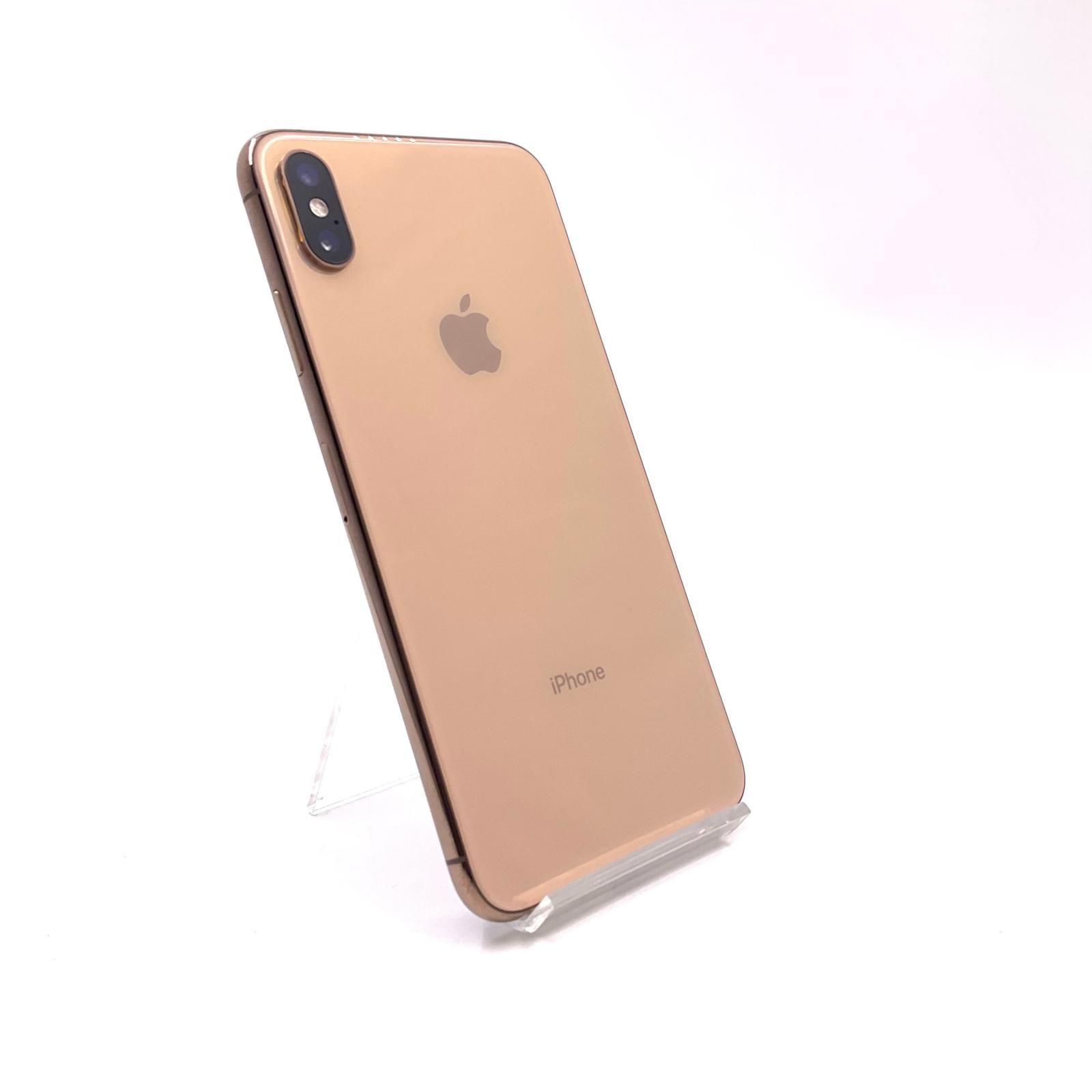全額返金保証】【最速発送】 iPhone XS Max 256GB ゴールド au 白ロム