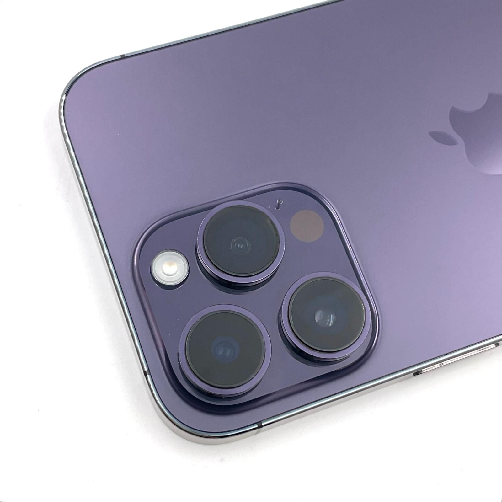 iPhone 14 Pro Max 256 GB ディープパープル au 83 AQUOS Rシリーズ スマホアプリ用