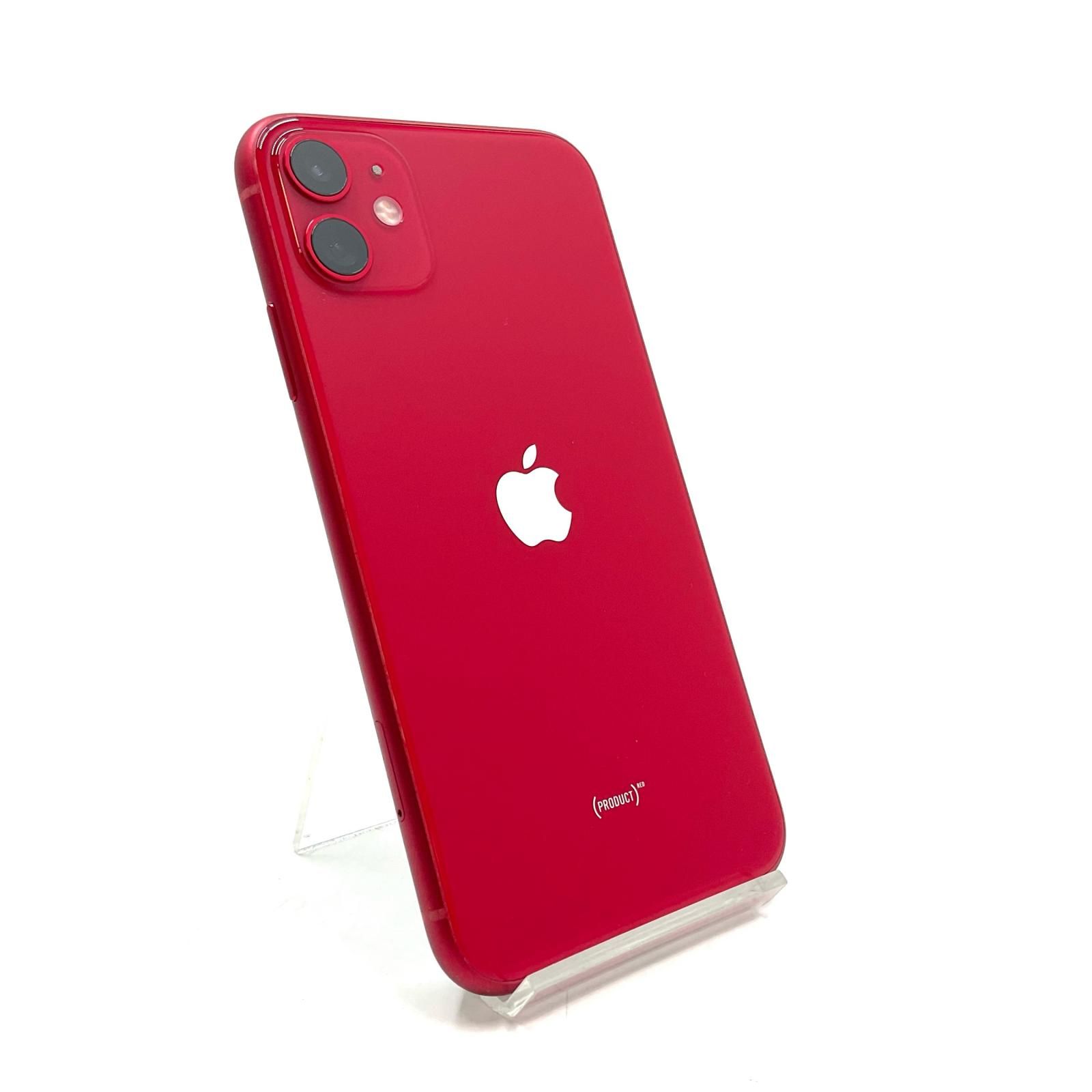 iPhone 11 64 GB PRODUCT RED docomo SIMフリー 白ロム 超