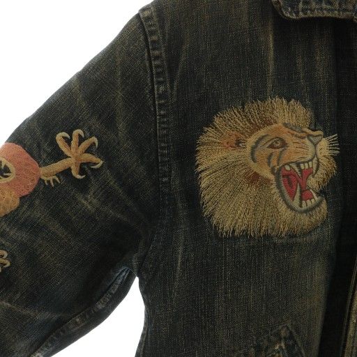 エヴィス EVISU ヤマネ YAMANE KYOTO デニムジャケット ジージャン G