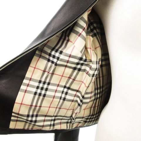 バーバリー ロンドン BURBERRY LONDON シングルライダースジャケット