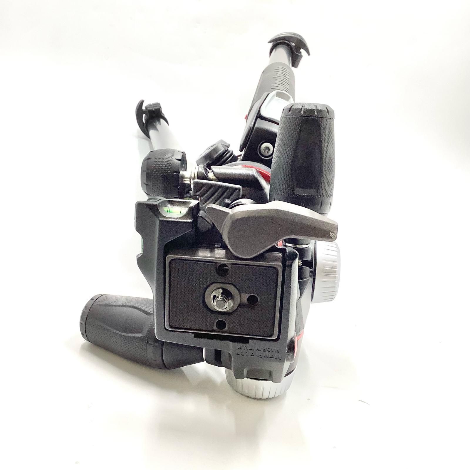  Manfrotto 055プロアルミニウム三脚3段 RC 2付き3ウェイ雲台キット 3 W その他 カメラアクセサリー