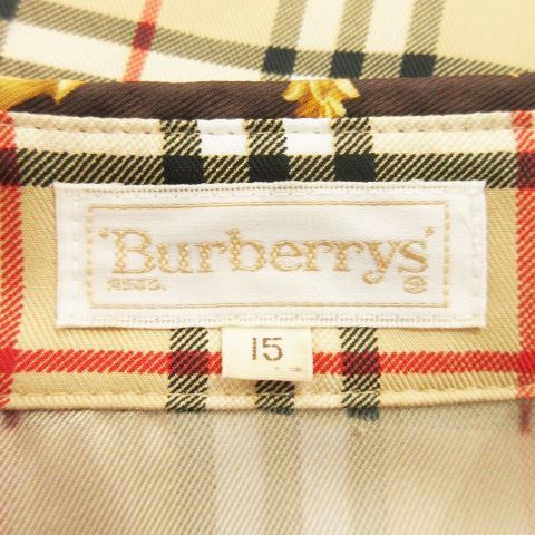 バーバリーズ Burberrys 白タグ 90s ヴィンテージ 長袖 シャツ ノバ