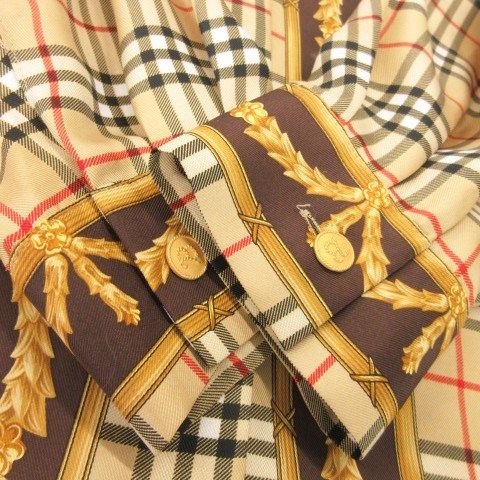 バーバリーズ Burberrys 白タグ 90s ヴィンテージ 長袖 シャツ ノバ