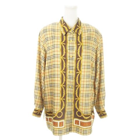 バーバリーズ Burberrys 白タグ 90s ヴィンテージ 長袖 シャツ ノバ