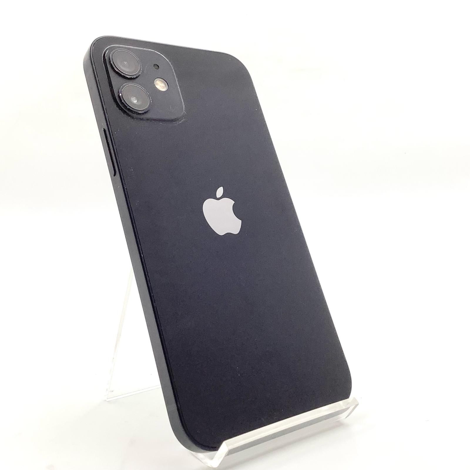 iPhone 12 64GB ブラック Softbank 白ロム 動作確認済 78%【全額返金