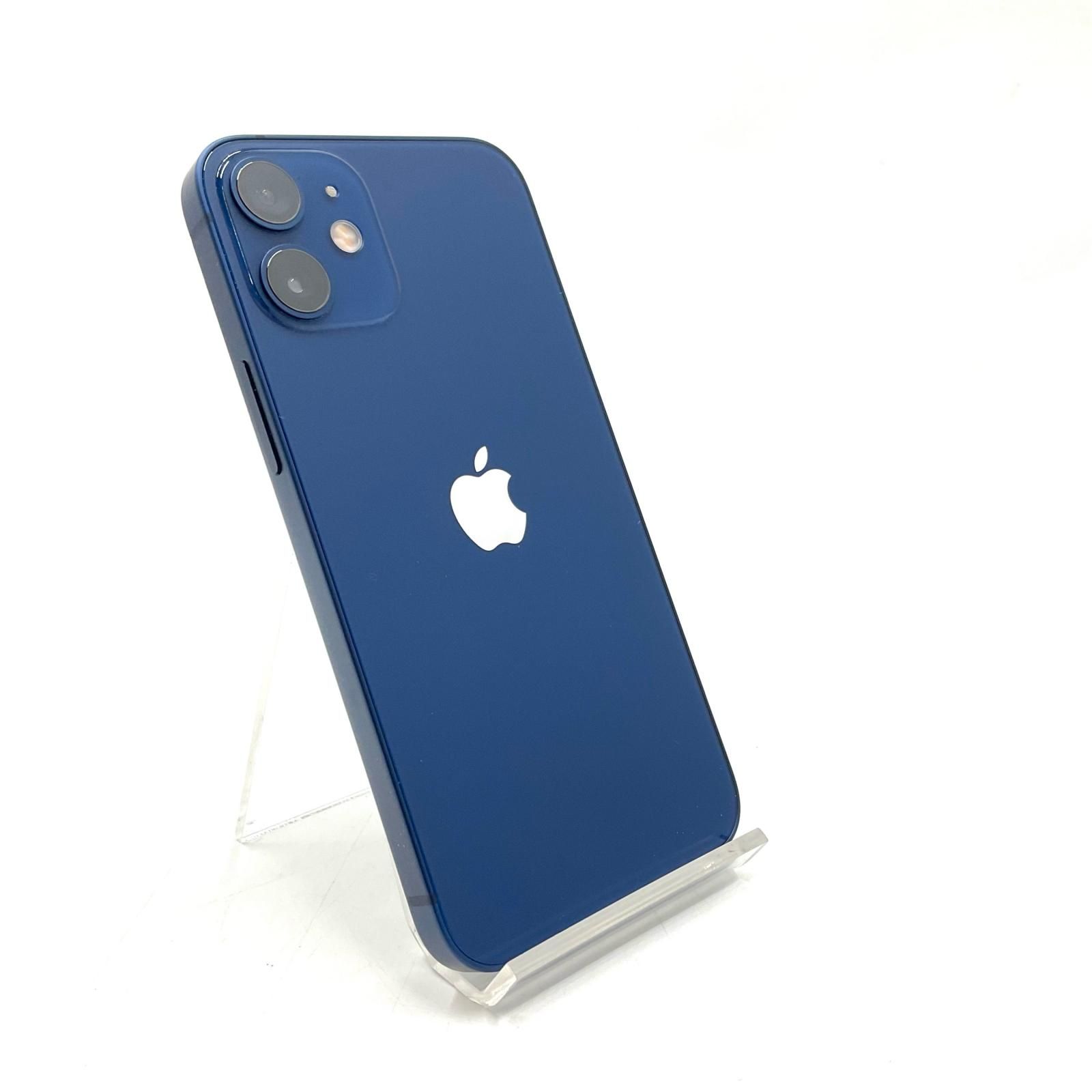 iPhone 12 mini 64GB ブルー SIMフリー 白ロム 動作確認済 75%【全額