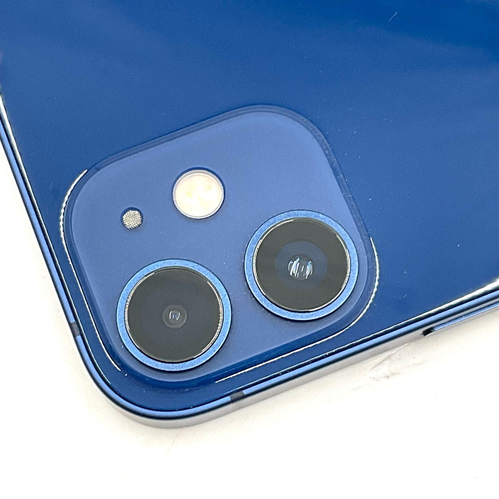 iPhone 12 mini 64GB ブルー SIMフリー 白ロム 動作確認済 75%【全額