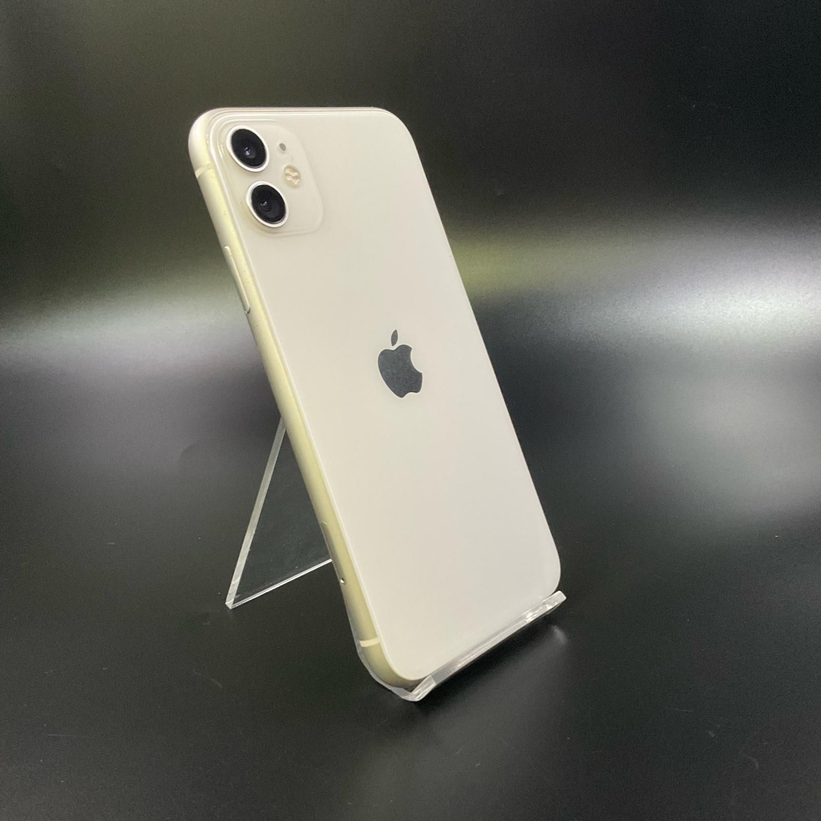 iPhone 11 64GB ホワイト Softbank SIMフリー 白ロム 動作確認済 85