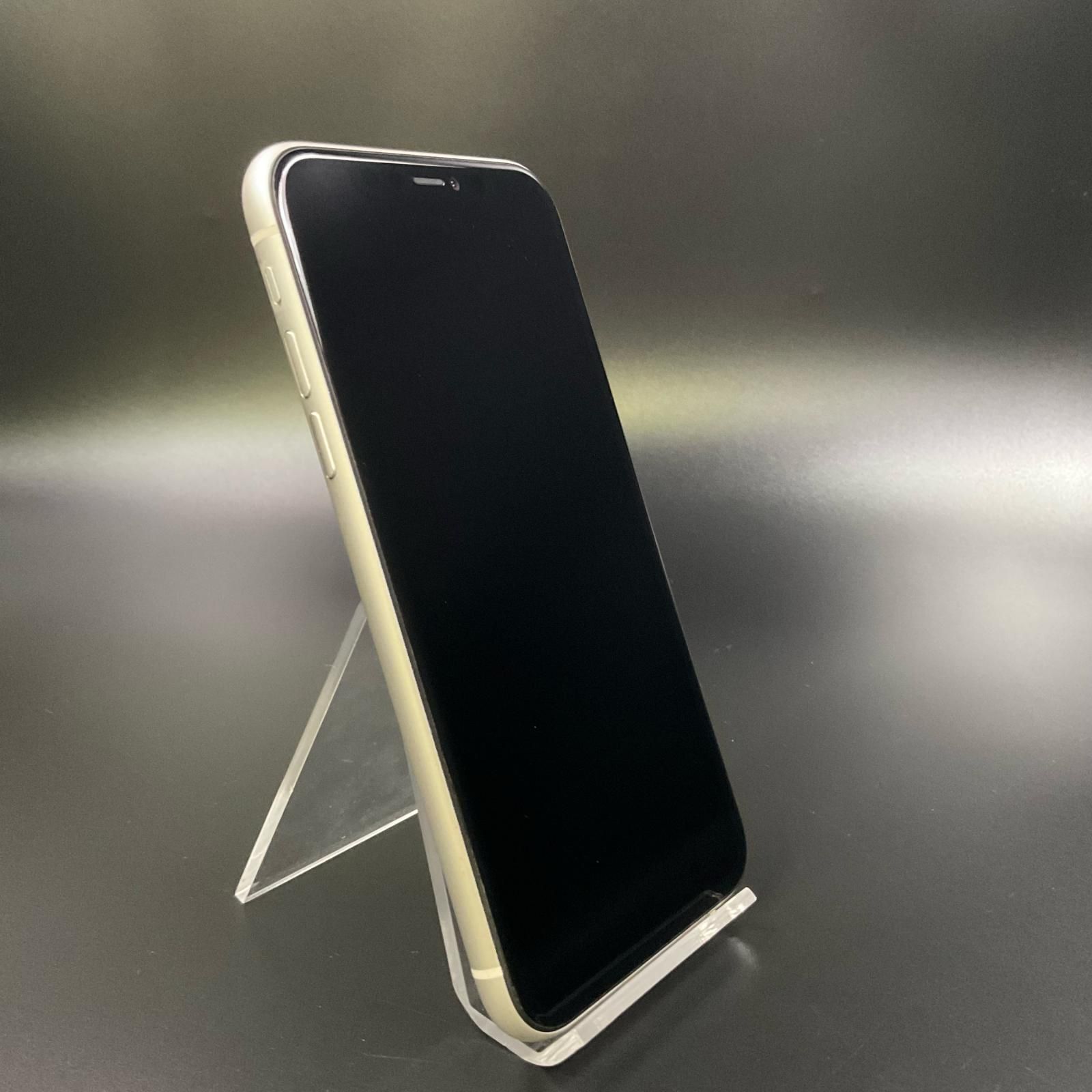 iPhone 11 64GB ホワイト Softbank SIMフリー 白ロム 動作確認済 85