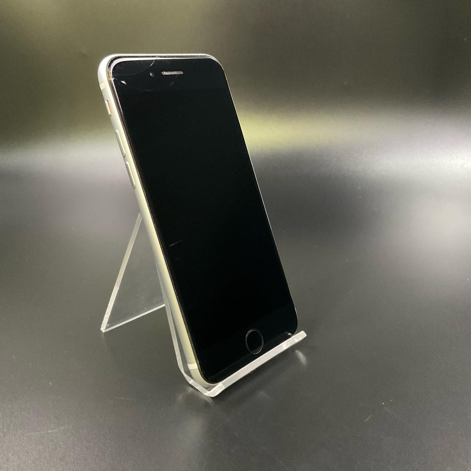 iPhone SE 第2世代 128 GB ホワイト au SIMフリー 白ロム 87 難有