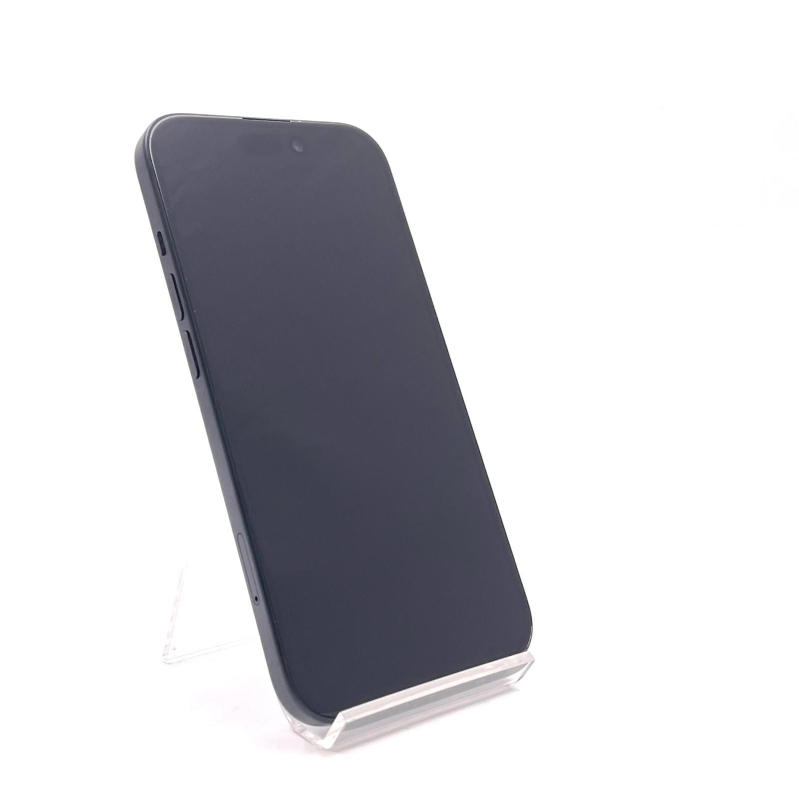 iPhone 15 256GB ブラック docomo 白ロム 動作確認済 76%【全額返金