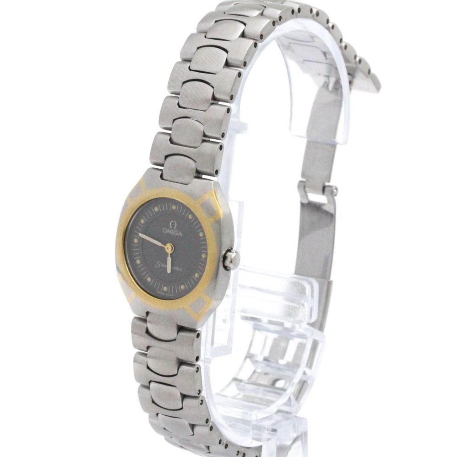 オメガ (OMEGA) シーマスター ポラリス K18 ゴールド ステンレス