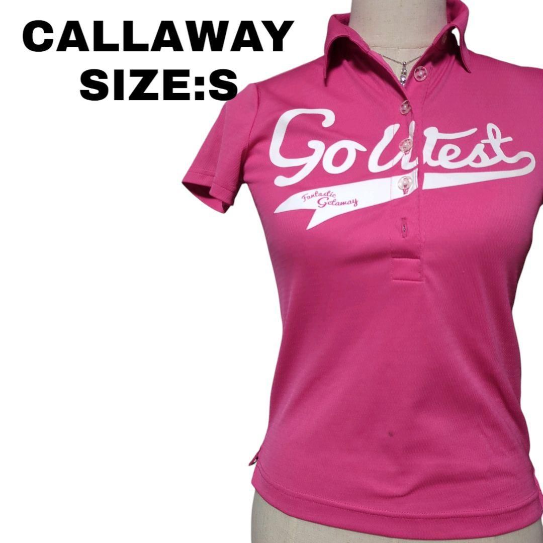 Callaway キャロウェイ ゴルフ レディース ロゴデザイン 半袖