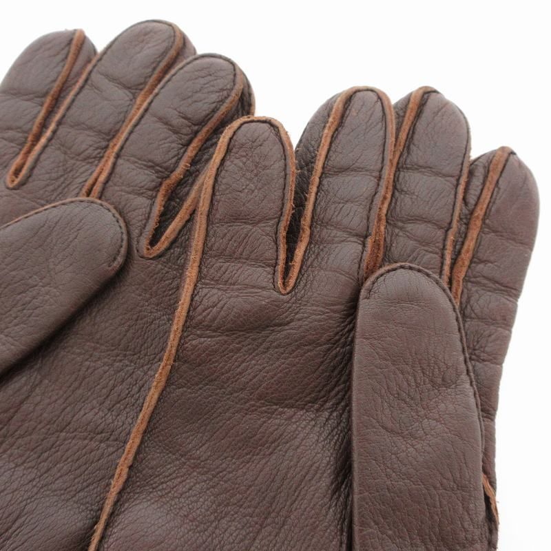 restelli レザーグローブ 手袋 鹿革 ブラウン /UO - メルカリ