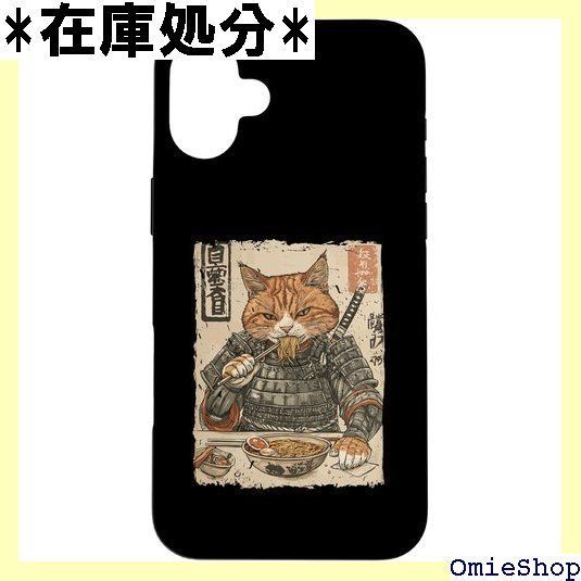 スマートフォン・携帯電話 iPhone 16 Plus サムライ 猫が大好き