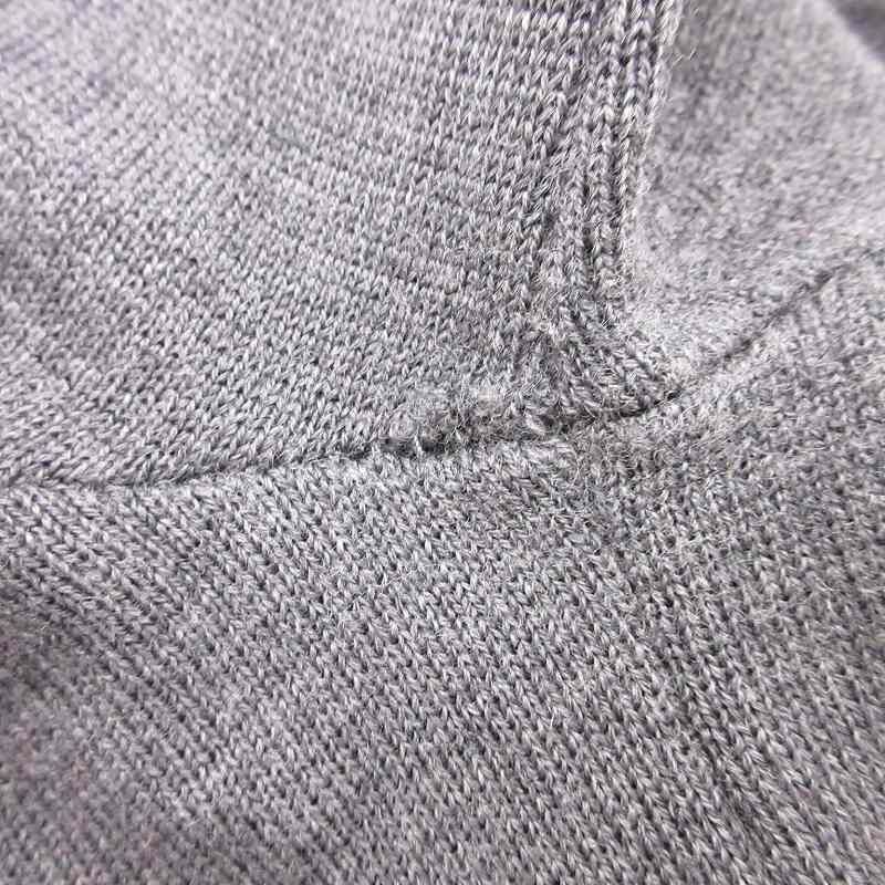 ラルディーニ LARDINI ニット セーター クルーネック 長袖 ウール 44