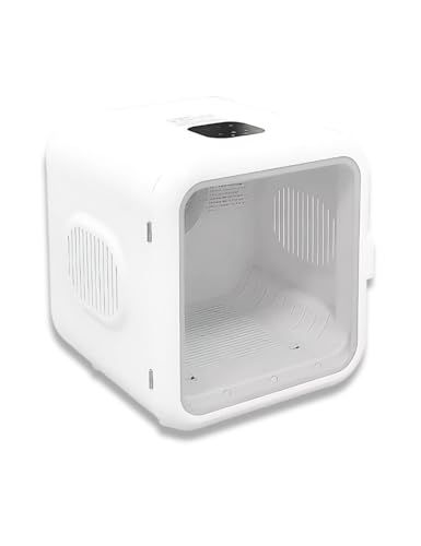 D＆1 ペットドライルーム ペット ドライヤー 小型犬 猫用 乾燥機 ボックス 62 L 40 dB静音設計 風力温度調整 快適 消毒機能 家庭用 犬 猫 ドライヤーse