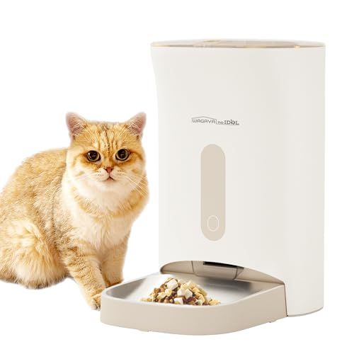 ごはんもりもり君 猫 犬 自動給餌器 タイマー スマホ操作不要 音声録音 4.5 L 大容量se