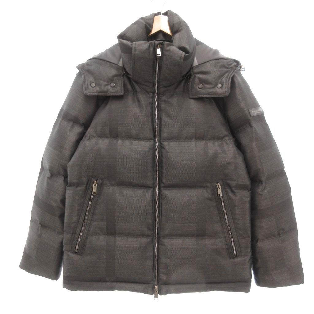 最終価格❗️未使用品❗️ブラックレーベルクレストブリッジフード付きグレージャケット ブラックレーベルクレストブリッジ BLACK LABEL CRESTBRIDGE ダウン