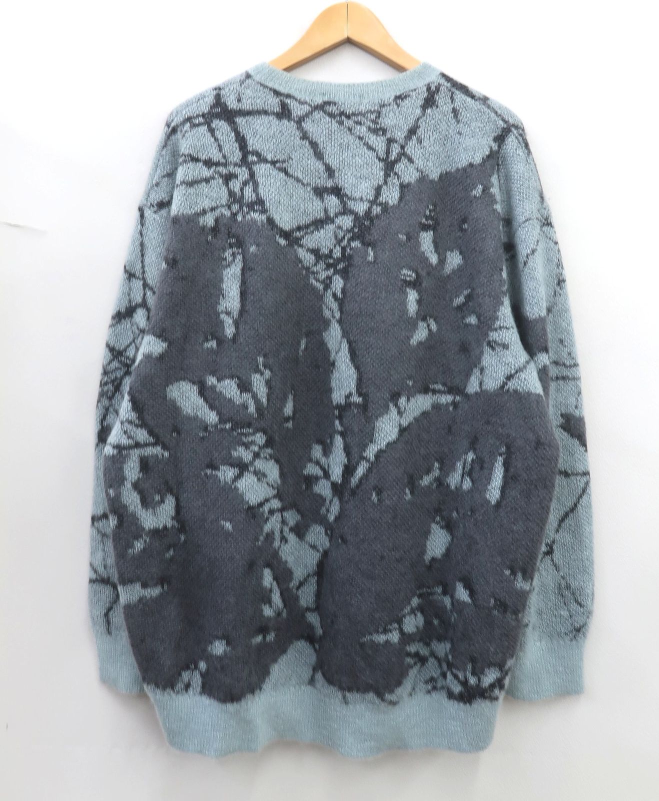 モヘヤクルーネックプルオーバー