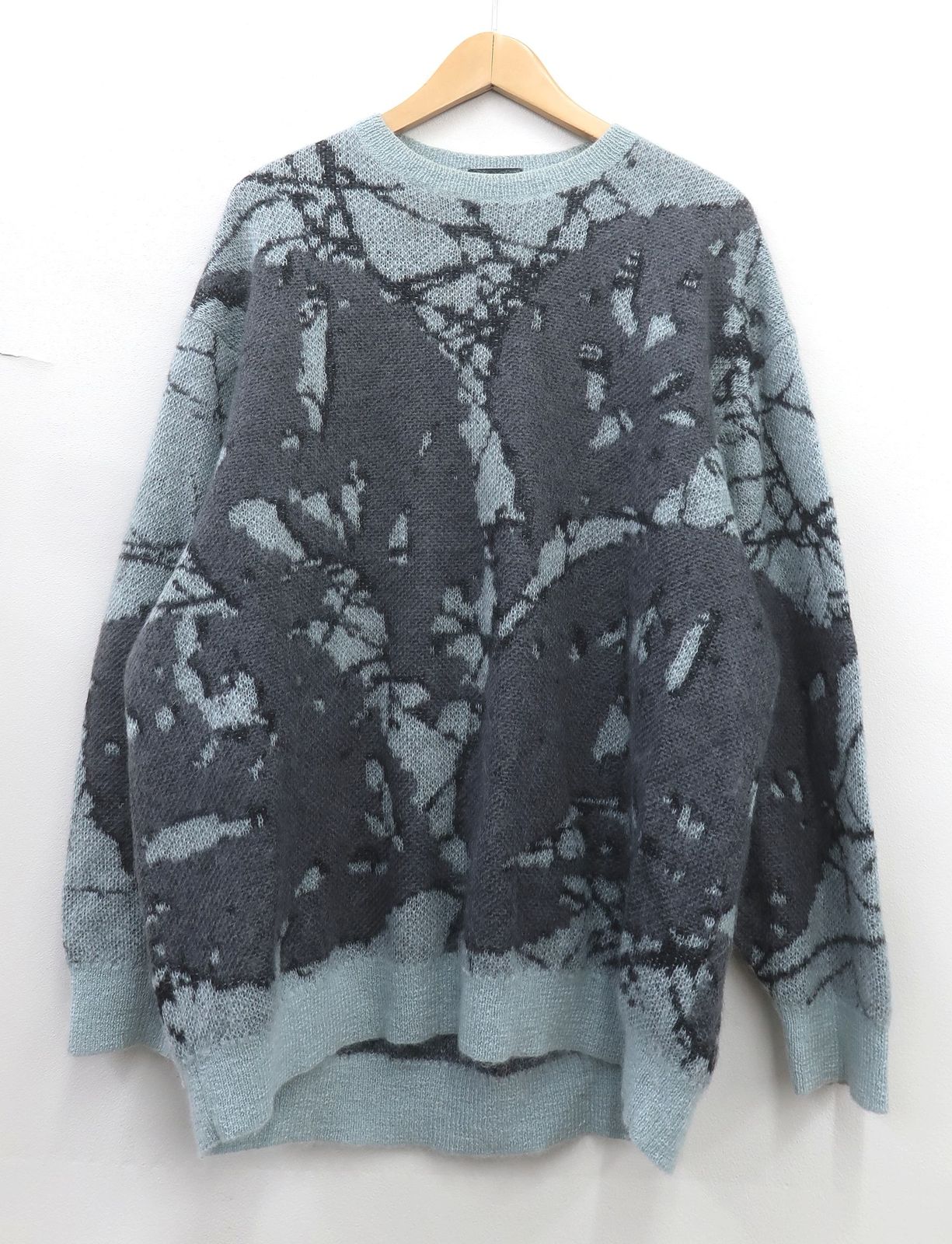 LAD ラッドミュージシャン 2221 011 CREW NECK モヘヤクルーネックプルオーバー 44 M