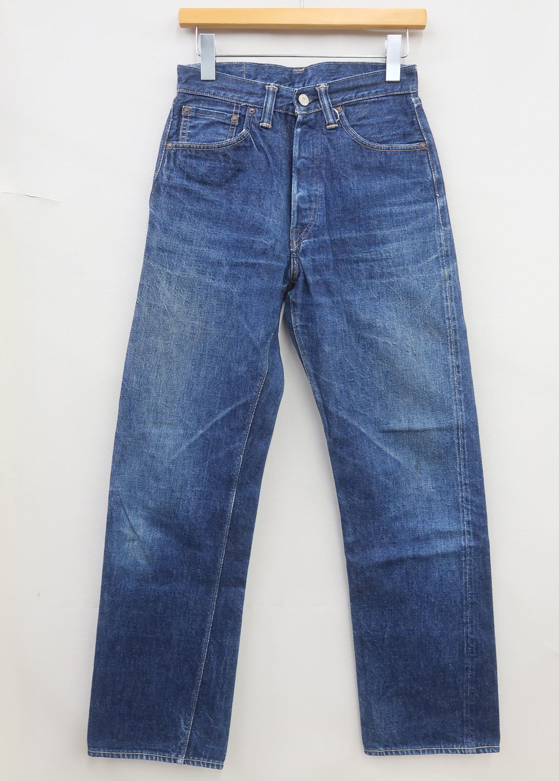 WAREHOUSE ウェアハウス 1001XX 牛パッチ デニムパンツ W29L34 - メルカリ