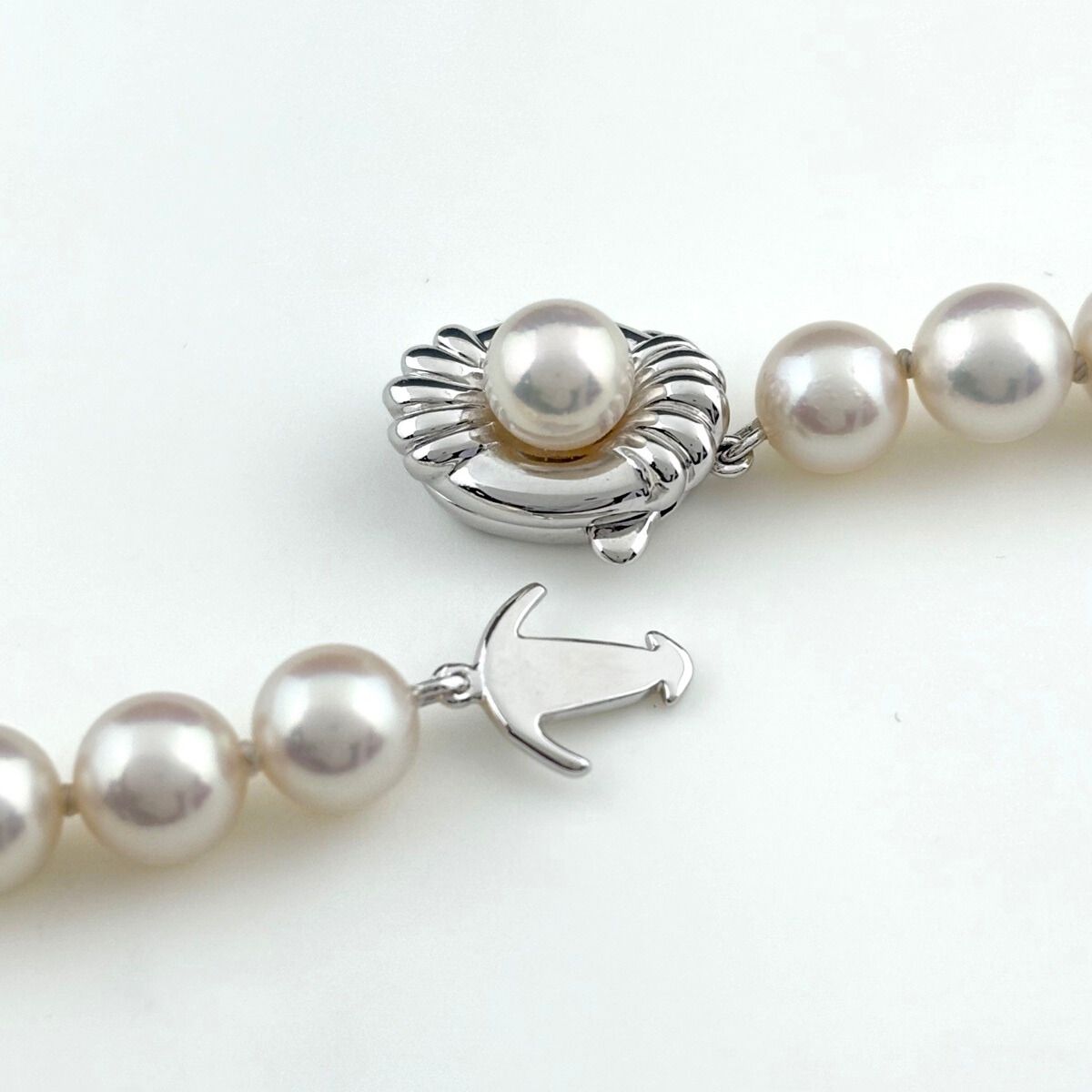 ポーラ POLA パール デザインネックレス シルバー 真珠 silver