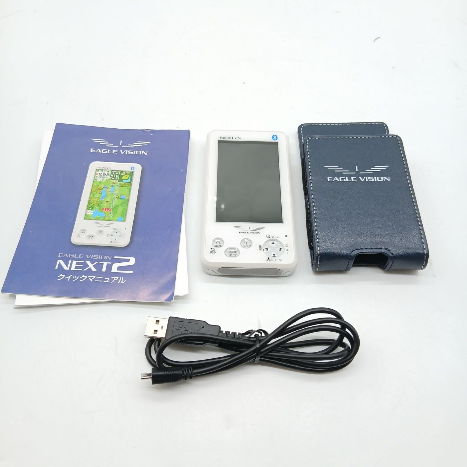 No.4420 アサヒゴルフ EAGLE VISION NEXT2 EV-034 ホワイト - メルカリ