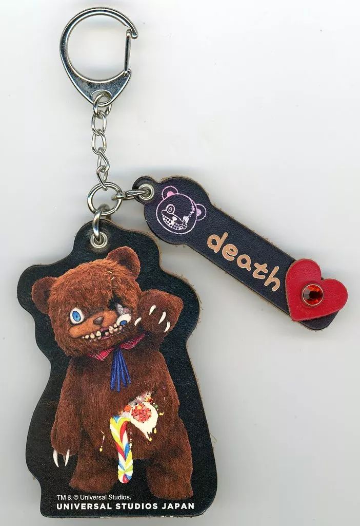 中古】キーホルダー ハミクマ レザーアクセサリー 「ハロウィーン