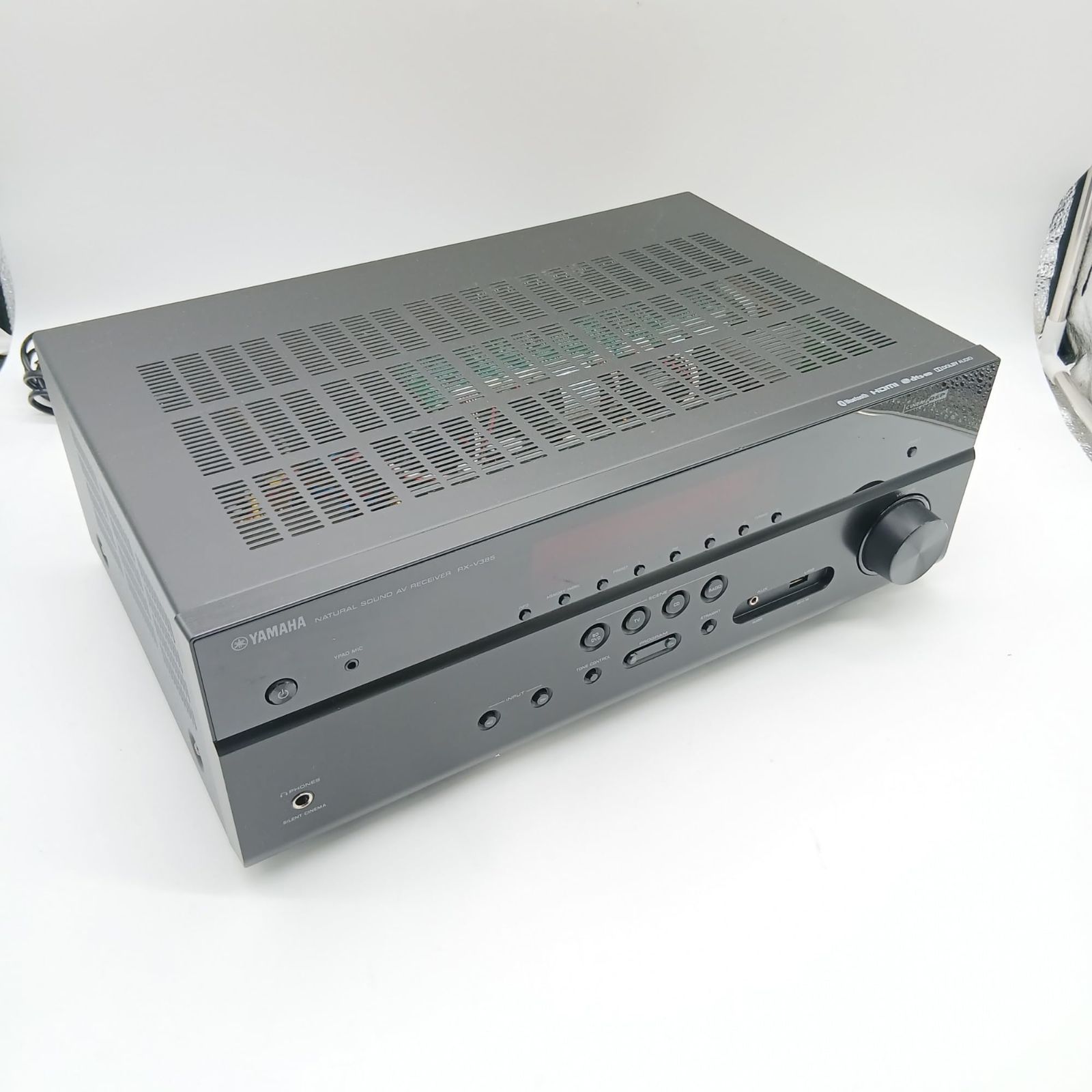 No.4422 ヤマハ(YAMAHA) AVレシーバー ブラック RX-V385(B) - メルカリ