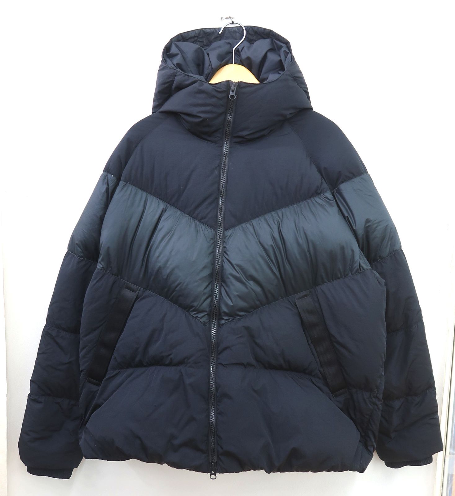 NIKE / FILL DOWN HOODIE JACKET/ダウンジャケット/XL/ナイロン/BLK/BV4720-010 NIKE ナイキ BV4720-010 FILL DOWN HOODIE JACKET ダウンジャケット XL