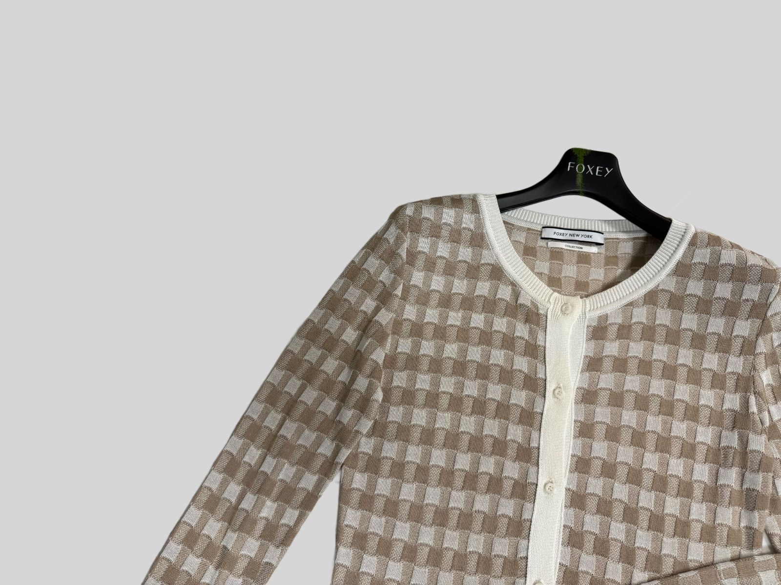 極美品FOXEY/フォクシーニューヨーク 36640 カーディガン 38 - メルカリ