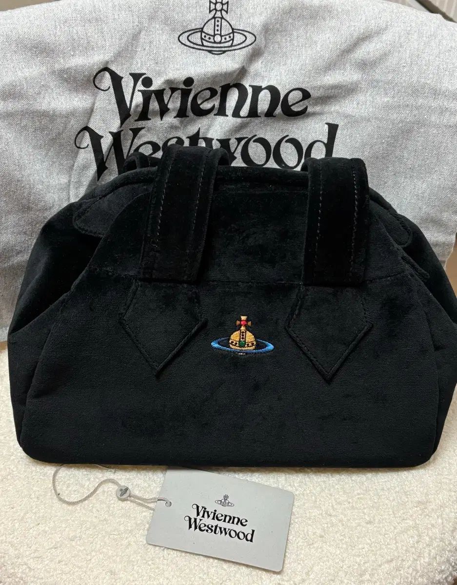 Vivienne Westwood ヴィヴィアン ウエストウッド ツアーベルベット ヤスミン バッグ Mサイズ