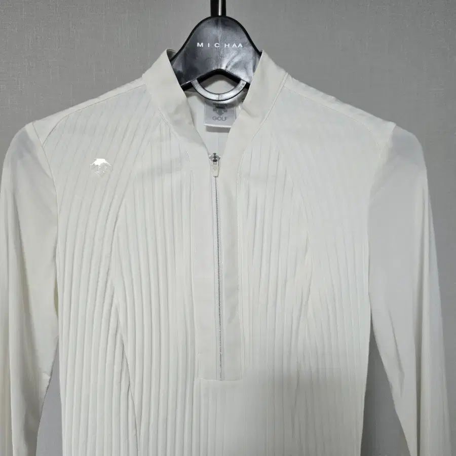 デサント S 85 ゴルフ アノラック Tシャツ ハーフジップ W-長袖-257