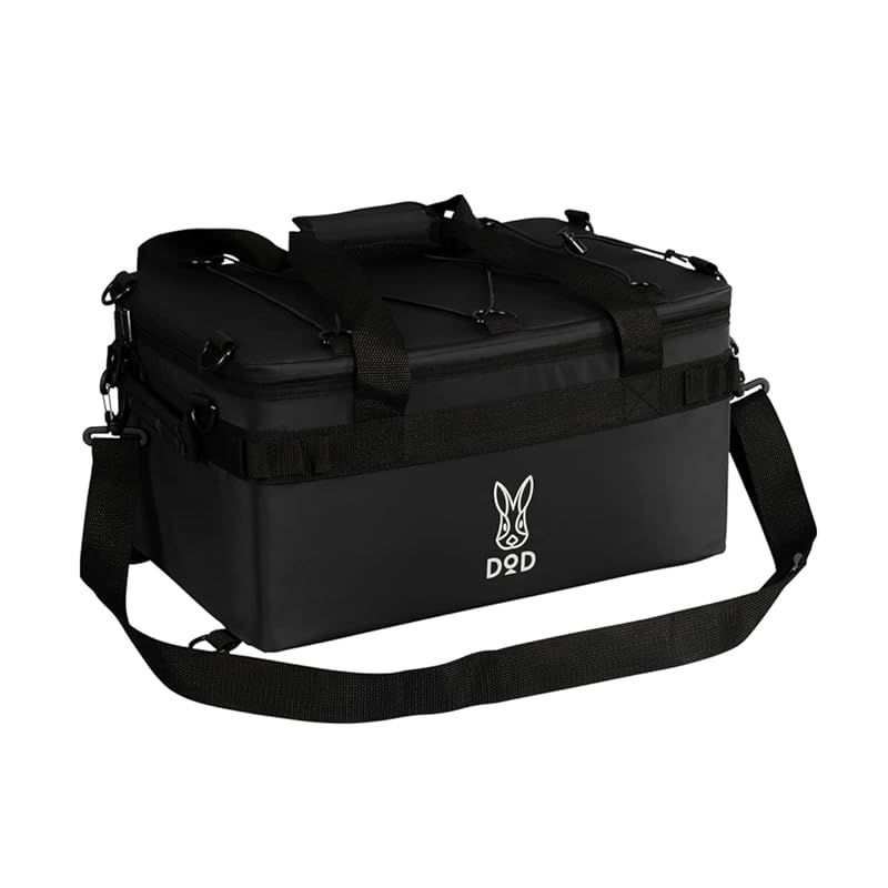 DOD ディーオーディー ソフトくらひこ 15 L ソロキャンプ や デュオキャンプ で 使いやすい 厚断熱材 コンパクト 軽量 で扱いやすい ソフトクーラーバッグ CL 1 920 BK ブラック