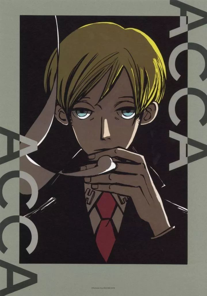 中古】雑貨 Black アートボード 「ACCA13区監察課 10周年記念