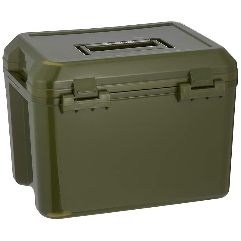 JEJアステージ クーラーボックス アイセルステンバックル 13 カーキ 奥行28.9 cm 本体 高さ27.3 幅36.0 アウトドア 遠足 レジャー 部活 キャンプ スポーツ