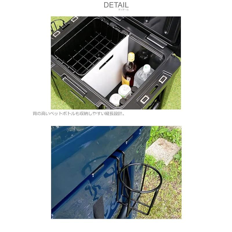 ピースパーク PEACE PARK クーラーボックス 55 QT 約52 L ホワイト