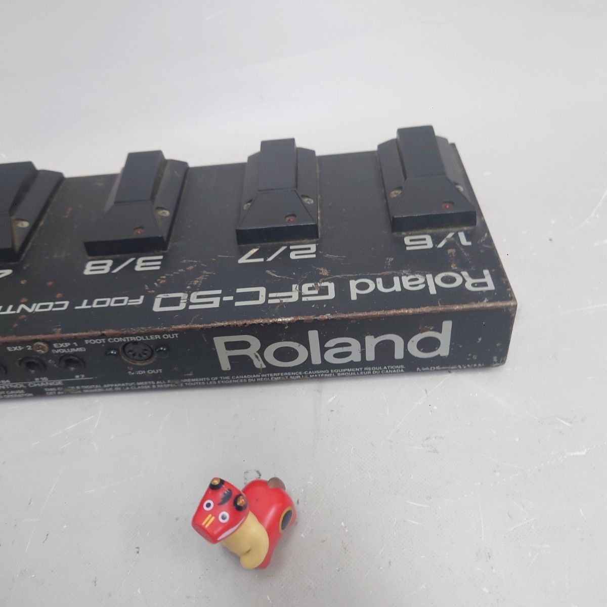 Roland GFC-50 Foot Controller 動作品 マルチエフェクター切替 フット