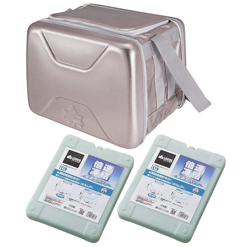 ロゴス LOGOS ハイパー氷点下クーラーXL 倍速凍結 氷点下パックXL× 3点セット