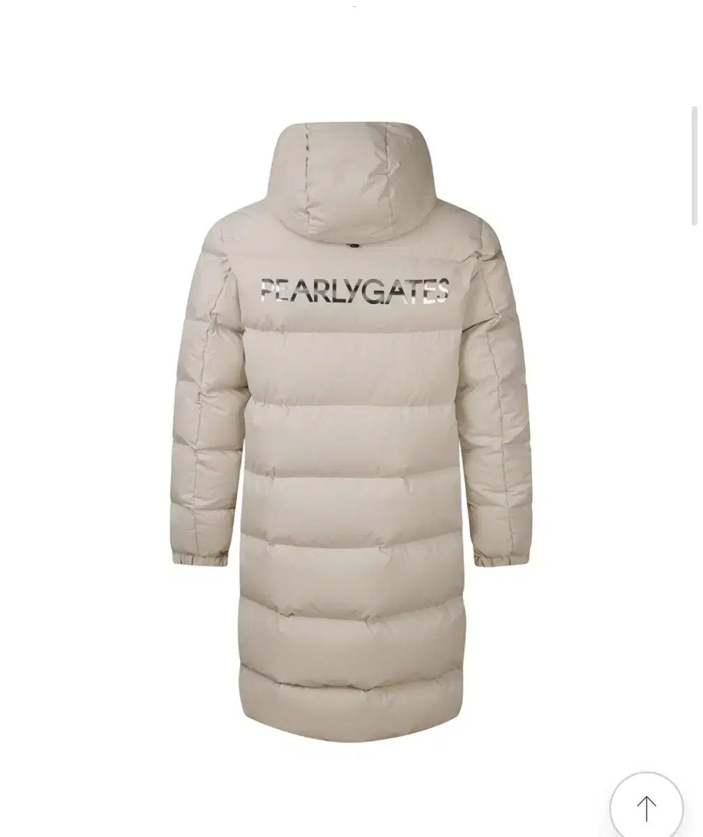 パーリーゲイツ メンズ フードネック グースダウン ロング丈ダウン