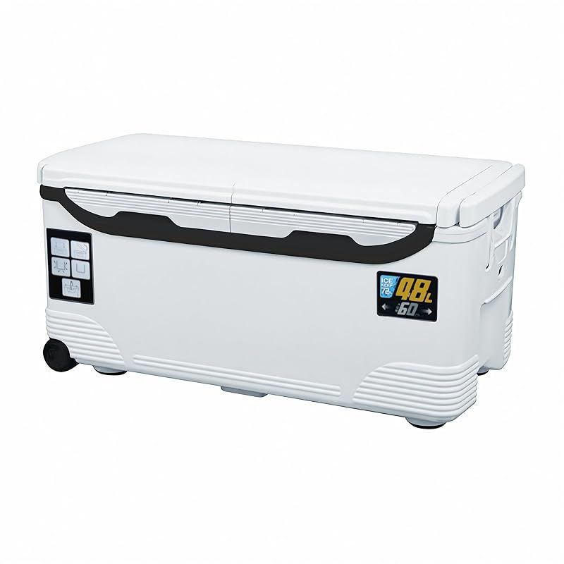 クーラーボックス 保冷力 最強 大型 40 L 48 キャスター付き 断熱三層構造 アウトドア 釣り キャンプ 車載用 大容量 クーラーバッグ 保温 保冷両用 ポータブル冷蔵ボックス 1