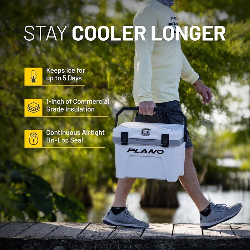 PLANO プラノ フロストクーラー20 L ストームグレー 保温 ハードタイプ レジャー